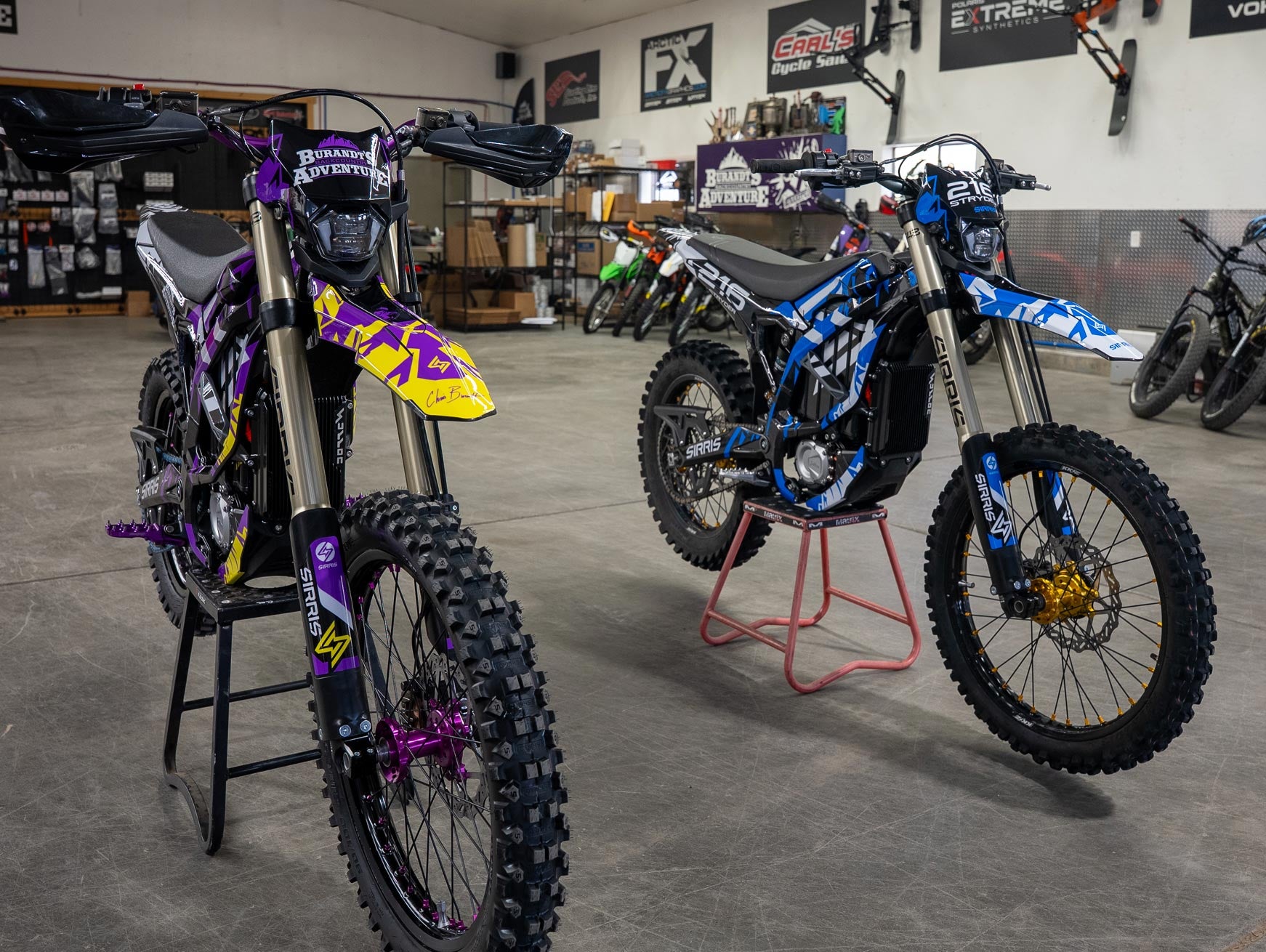 Chris Burandt's Custom Surron Ultra Bee Build