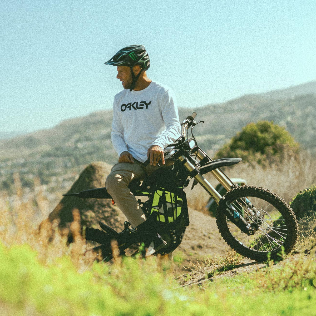 Cam Zink Rides Surron LBX with Sirris CMX Fork – Sirris Store