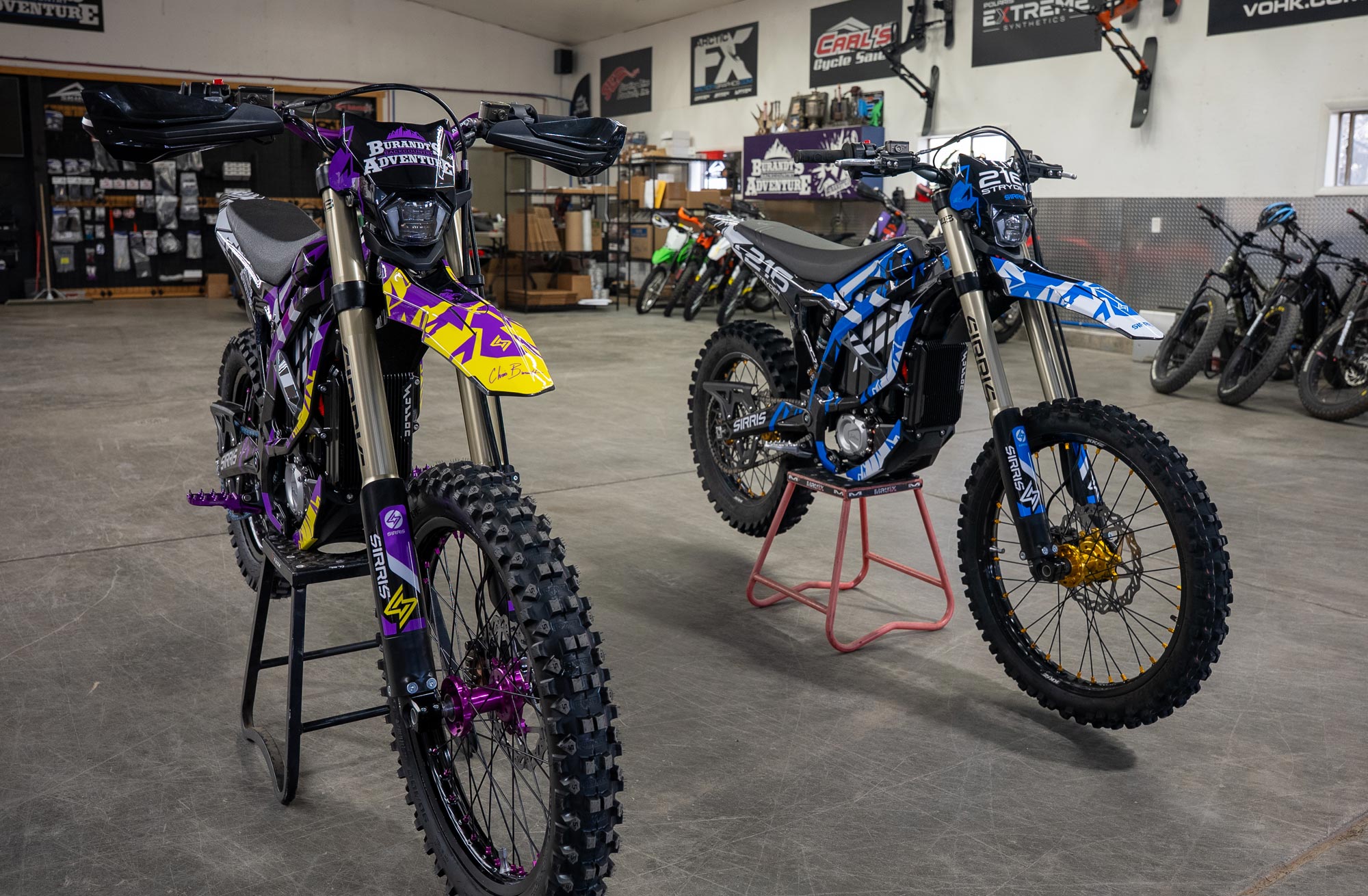 Chris Burandt's Custom Surron Ultra Bee Build