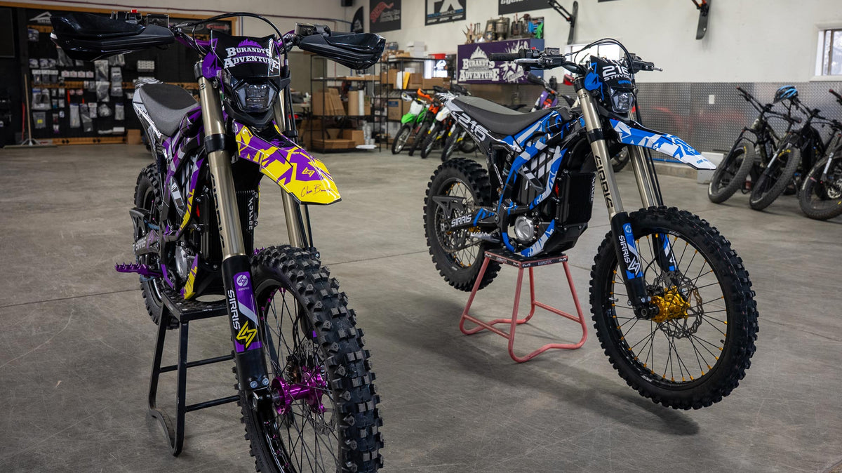 Customized Surron Build Chris Burandt's Custom Surron Ultra Bee Build – Sirris Store